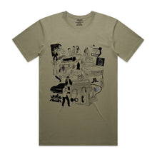 Load image into Gallery viewer, 70&#39;s 80&#39;s Men&#39;s T-Shirt - Eucalyptus
