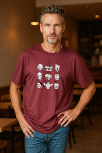 Bad Guys Men's T-Shirt - Berry