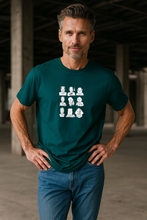 Load image into Gallery viewer, Bond Villains - Men&#39;s T-Shirt - Atlantic.
