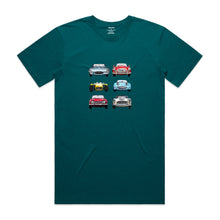 Load image into Gallery viewer, Car Grills UK Sports Cars - Men&#39;s T-Shirt - Atlantic
