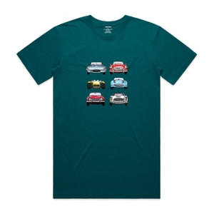 Car Grills UK Sports Cars - Men's T-Shirt - Atlantic