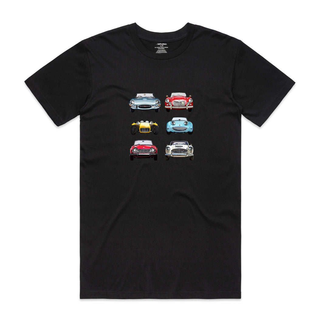 Car Grills UK Sports Cars - Men's T-Shirt - Black