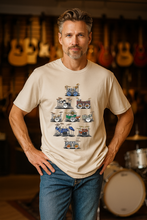 Load image into Gallery viewer, Famous Drum Kits - Men&#39;s T-Shirt - Bone
