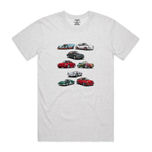Load image into Gallery viewer, Famous Porsche's - Men's T-Shirt - White Marle
