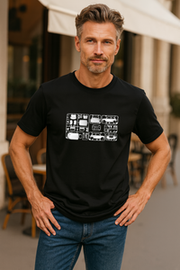 Mini Model Men's T-Shirt - Black