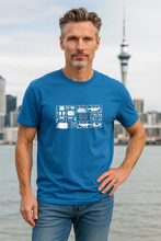 Load image into Gallery viewer, Mini Model Men&#39;s T-Shirt - Bright Blue
