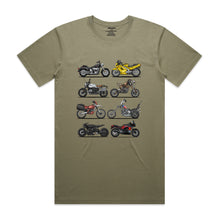 Load image into Gallery viewer, Movie Motorcycles - Men&#39;s T-Shirt - Eucalyptus.
