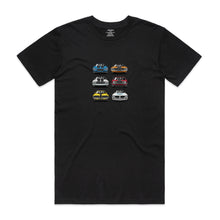 Load image into Gallery viewer, Muscle Cars. Mens T-Shirt - Black
