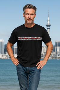 Rafter Panel Men's T-Shirt - Black