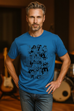Load image into Gallery viewer, Rock Stars 2 Men&#39;s T-Shirt - Bright Blue
