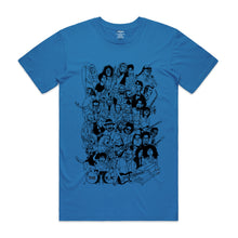 Load image into Gallery viewer, Rock Stars 2 Men&#39;s T-Shirt - Bright Blue

