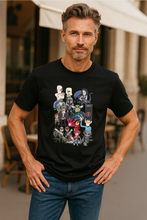 Load image into Gallery viewer, Science Fiction Characters Men&#39;s T-Shirt - Black
