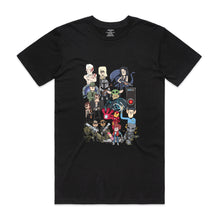 Load image into Gallery viewer, Science Fiction Characters Men&#39;s T-Shirt - Black
