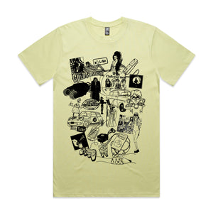 The Zero Years Men's T-Shirt - Pale Lime