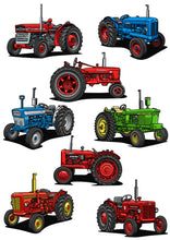 Load image into Gallery viewer, Tractors. Men&#39;s T-Shirt - Eucalyptus
