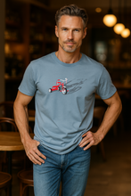 Load image into Gallery viewer, Trike To Bike Men&#39;s T-Shirt - Mid Blue
