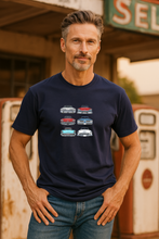 Load image into Gallery viewer, Car Grills USA Classic&#39;s - Men&#39;s T-Shirt - Dark Blue
