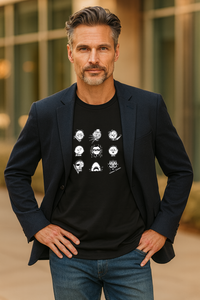 Villains - Men's T-Shirt - Black