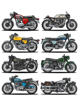 Load image into Gallery viewer, Vintage Motorcycles - Men&#39;s T-Shirt - Grey Marle
