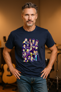 We Miss You - Men's T-Shirt - Dark Blue